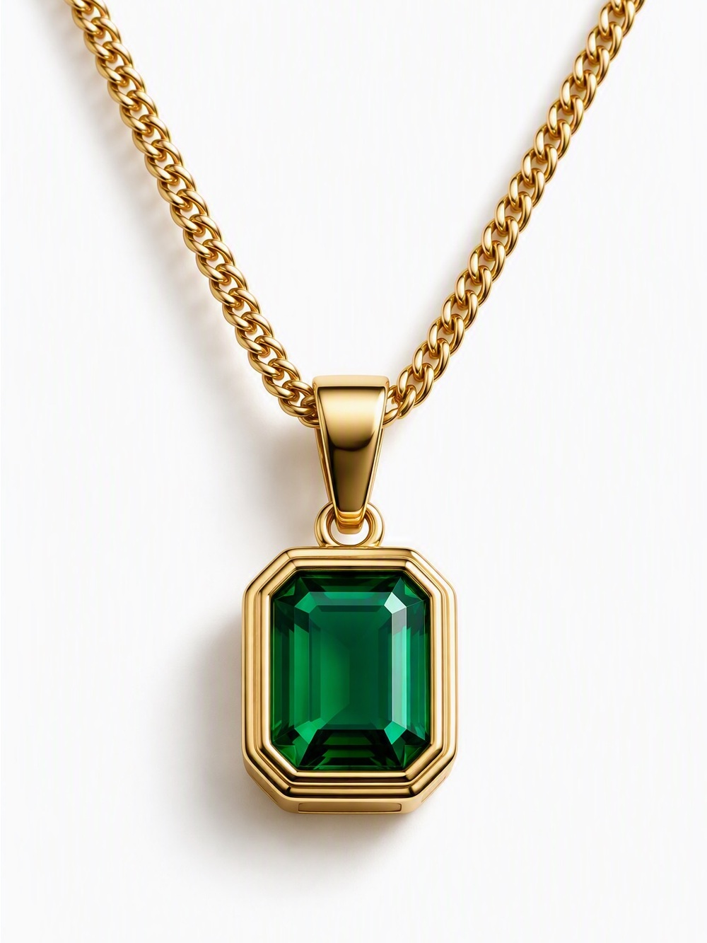 DeVi Rose - Emerald Essence Pendant